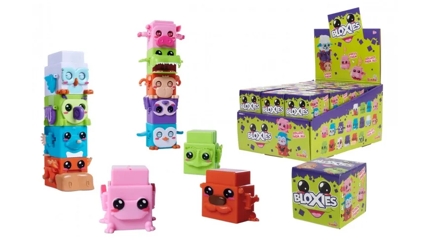 Simba - Bloxies Spielfiguren Serie 1, sortiert
