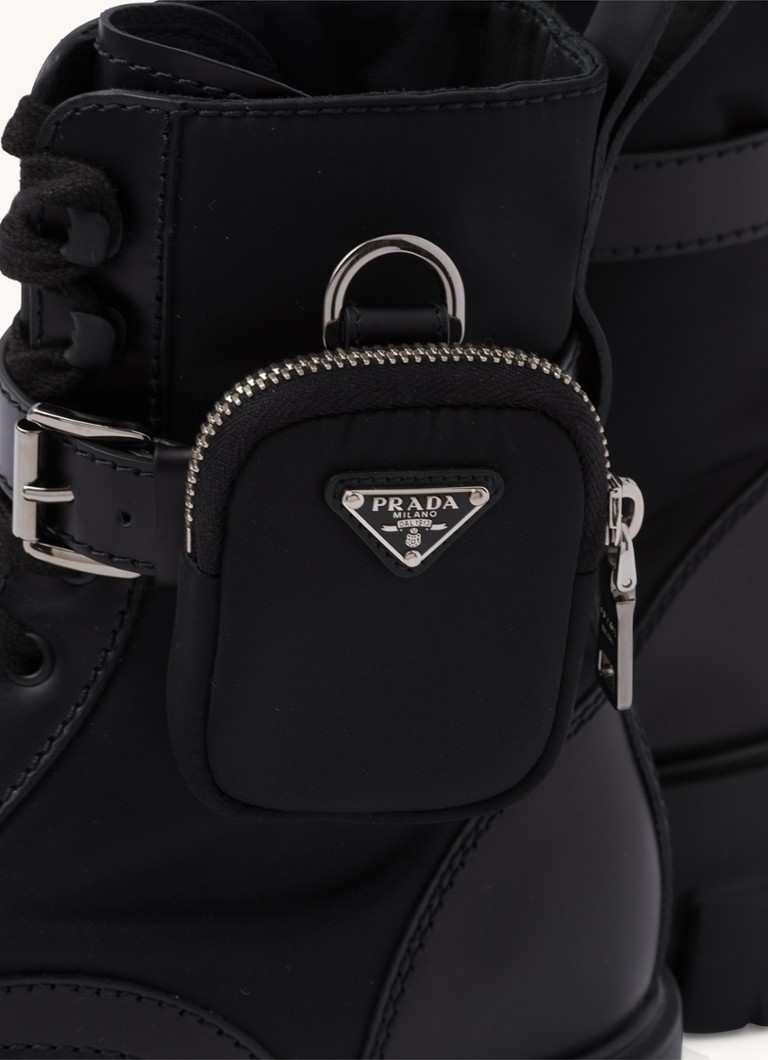 Prada  Monolith veterboot van leer
