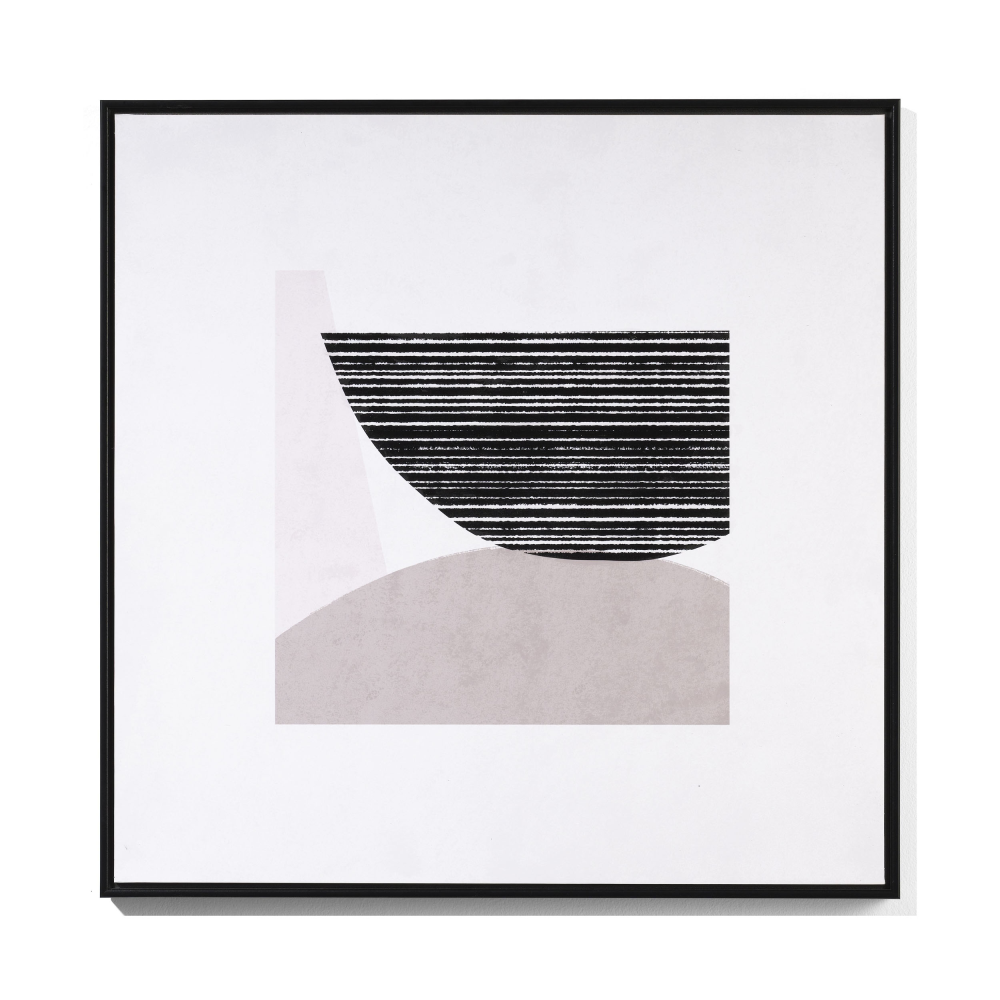 Bild beige/grau/schwarz