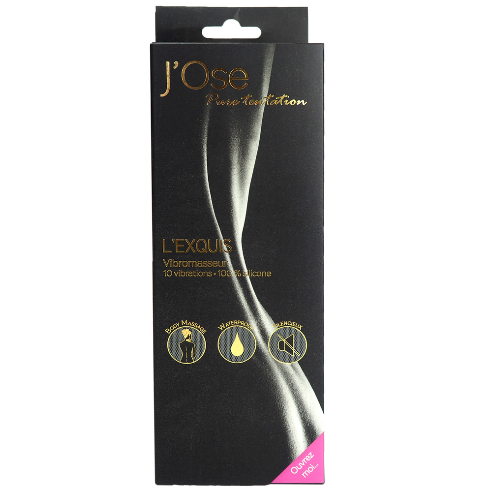 j'ose L'Exquis - Vibromasseur Chargeur USB HYGIENE SEXUELLE