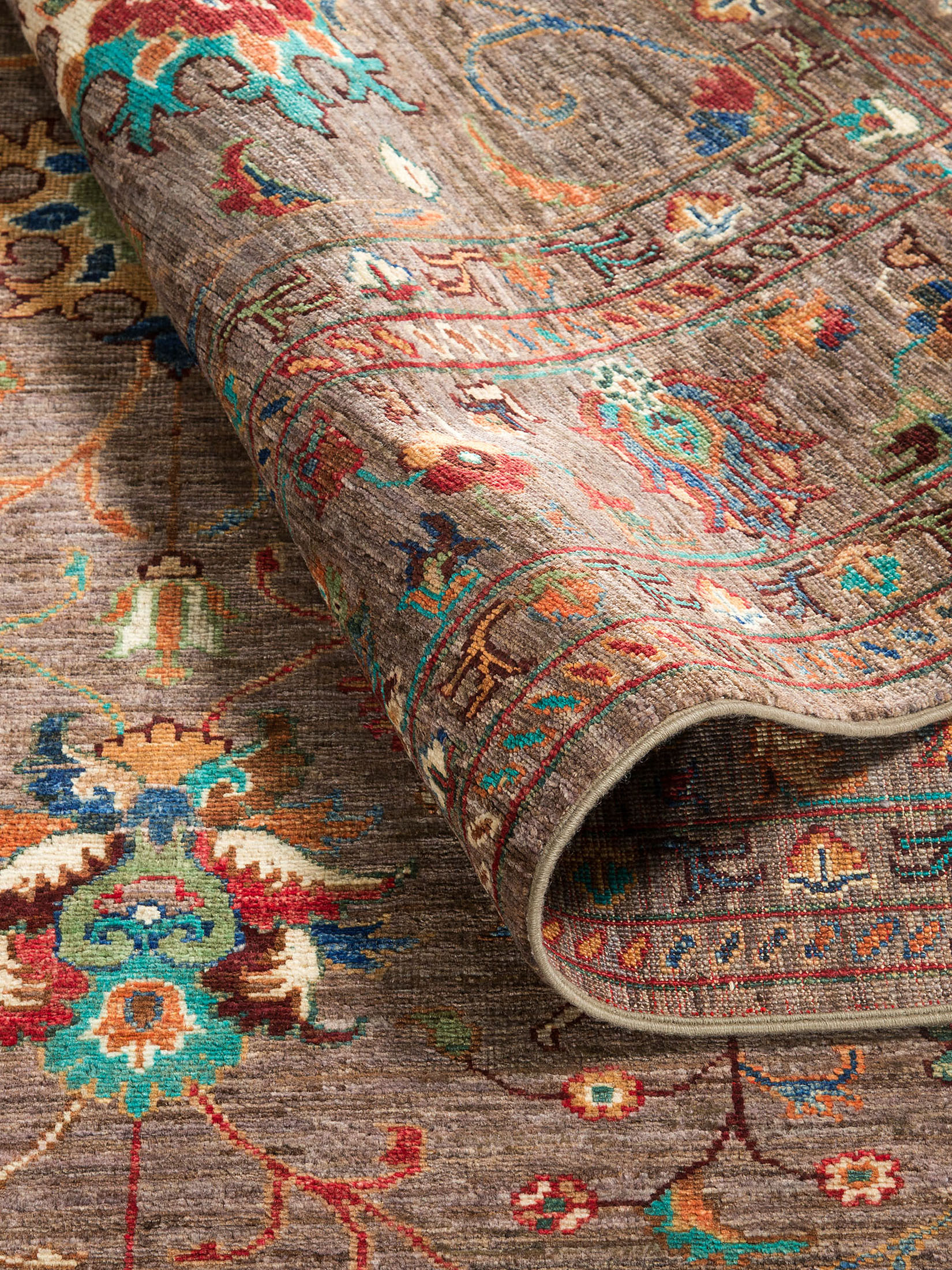 Kazak Ghazni ca. 177 x 245 cm, Unikat / Einzelstück