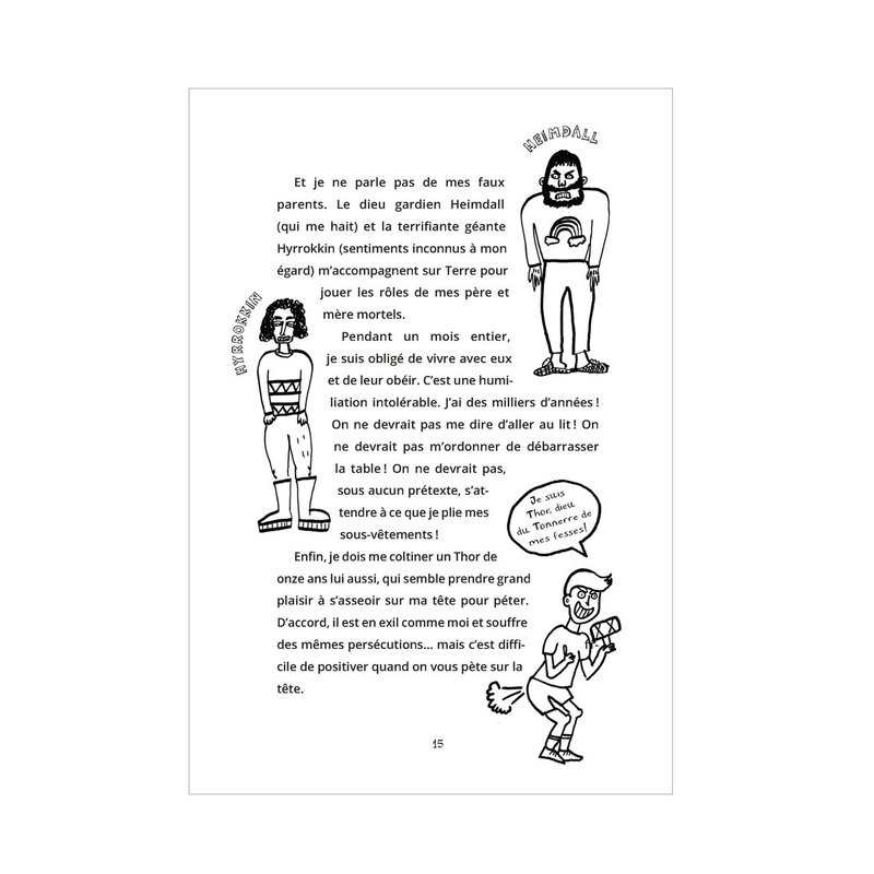 Livre Loki, 11 ans, Dieu (presque) parfait, Mortelle punition - Gallimard Jeunesse