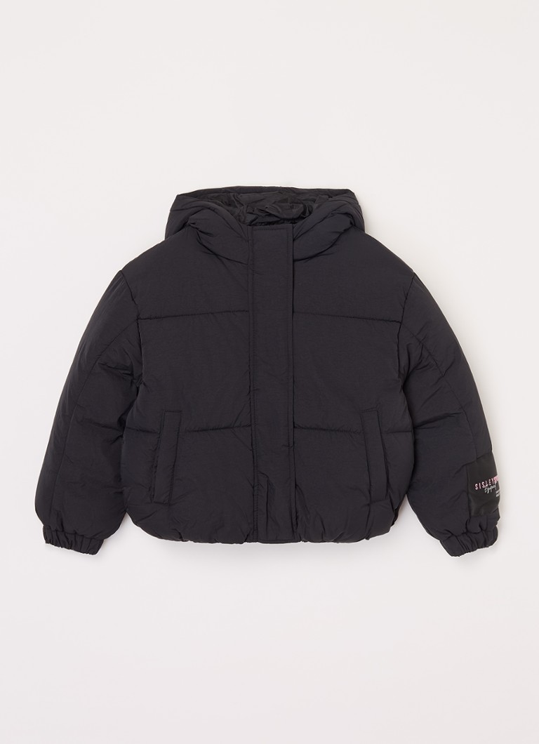 Sisley Young Puffer jacket with hood