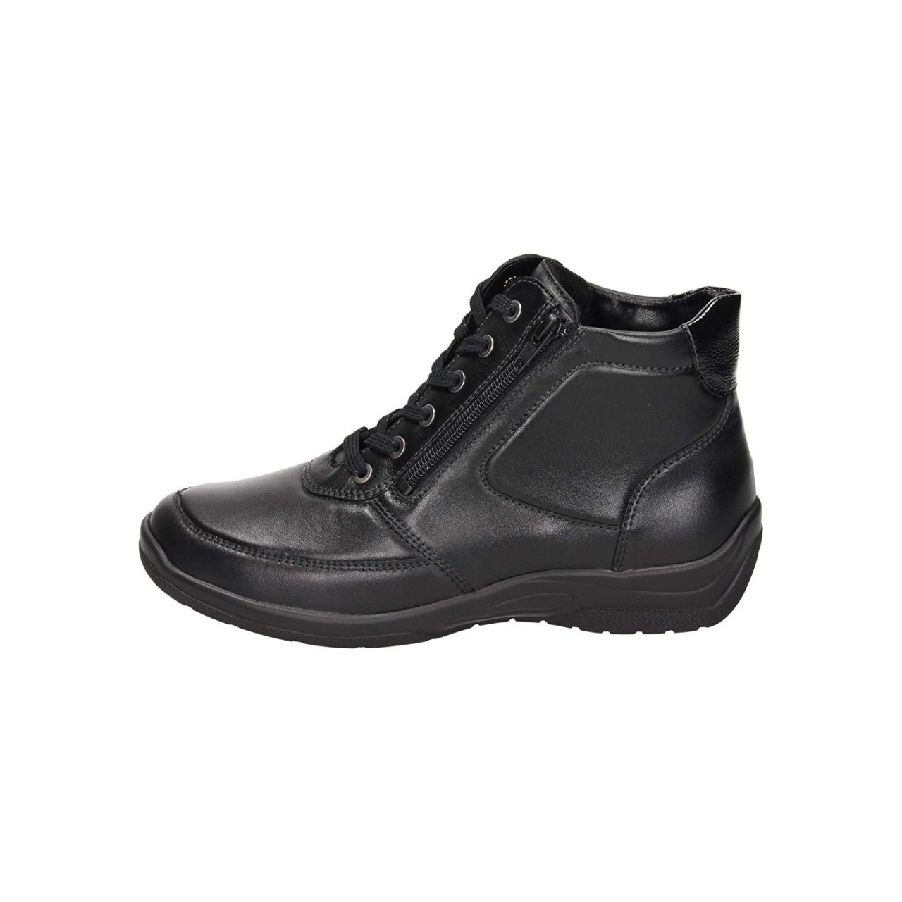 WALDLÄUFER Schnür-Stiefeletten schwarz