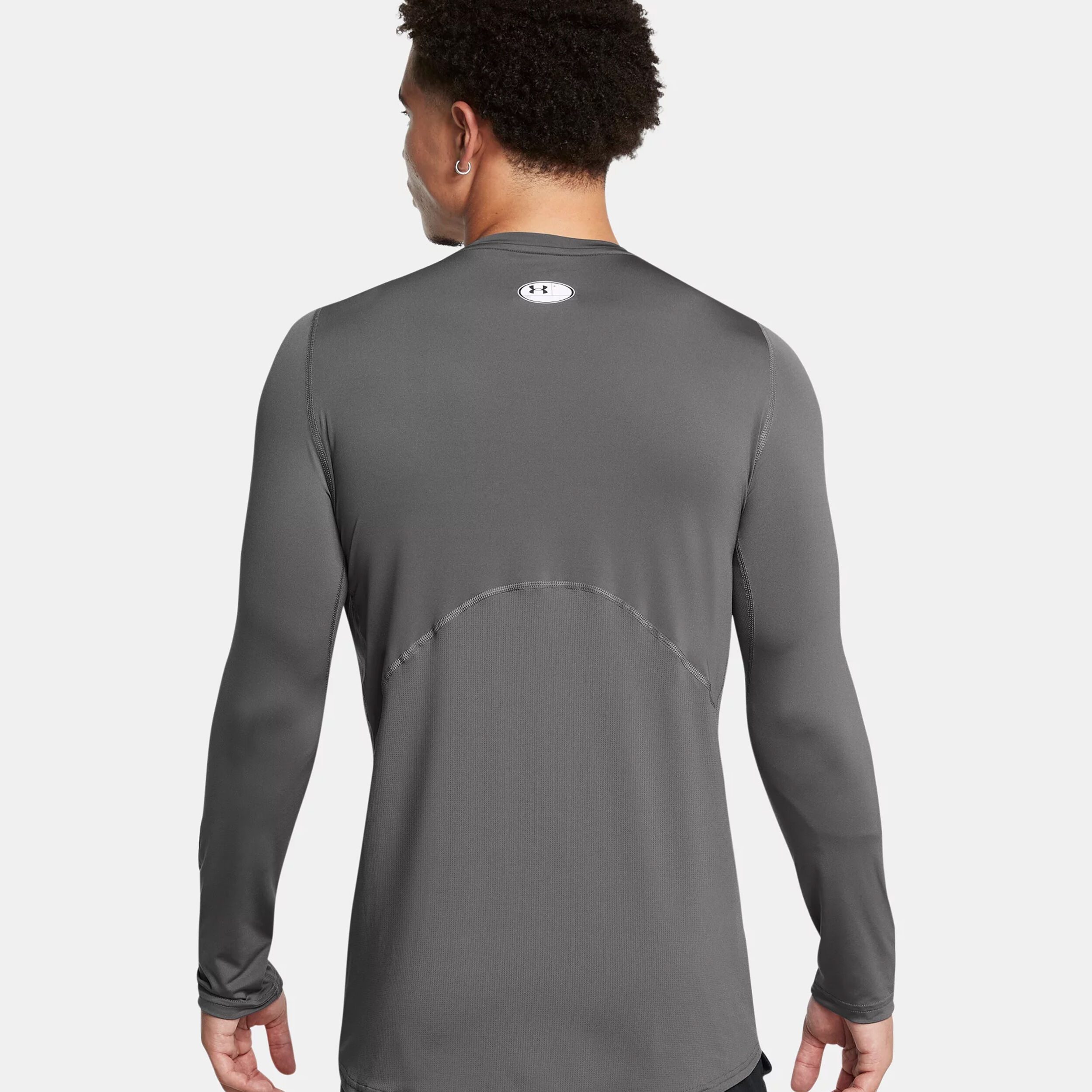 Armour Fitted Longsleeve Herren - Grau