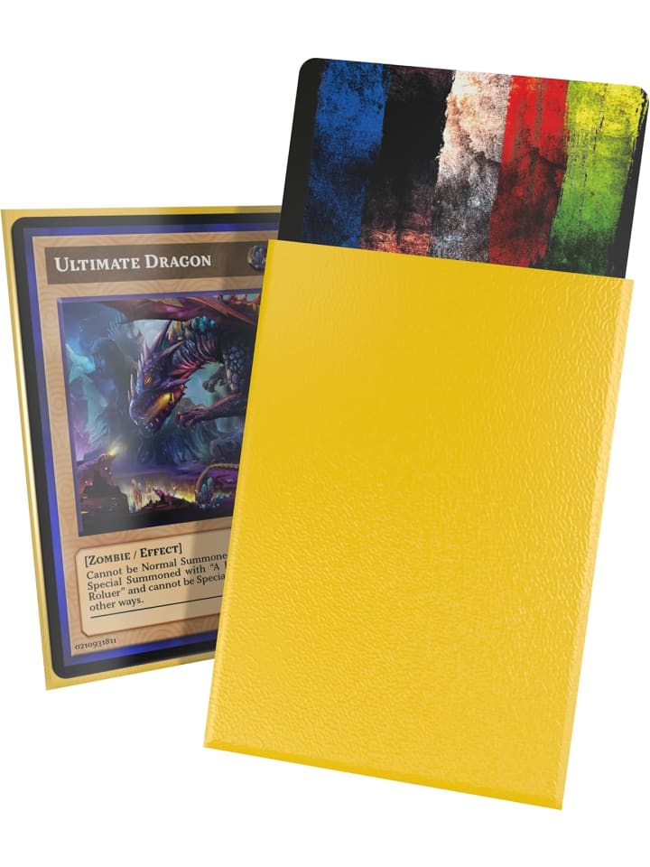 Ultimate Guard Cortex Sleeves Sammelkarte Hüllen (62x89mm), Fb. Gelb günstig kaufen onesize