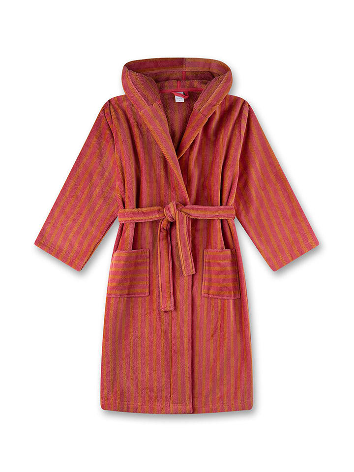 Sanetta Bademantel in Rot/ Orange günstig kaufen