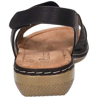 Puccetti Sandale in schwarz