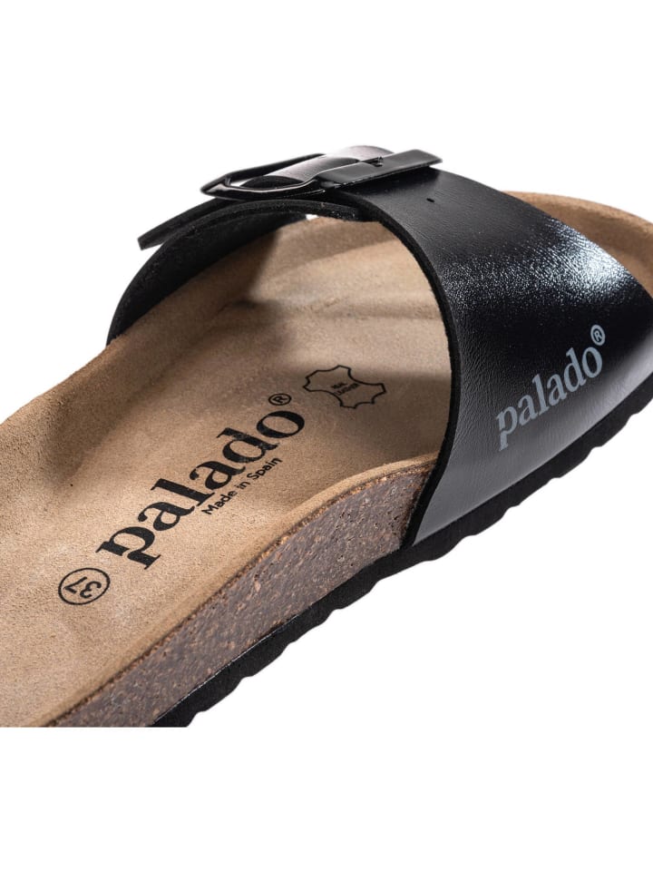 palado Pantoletten in Schwarz günstig kaufen