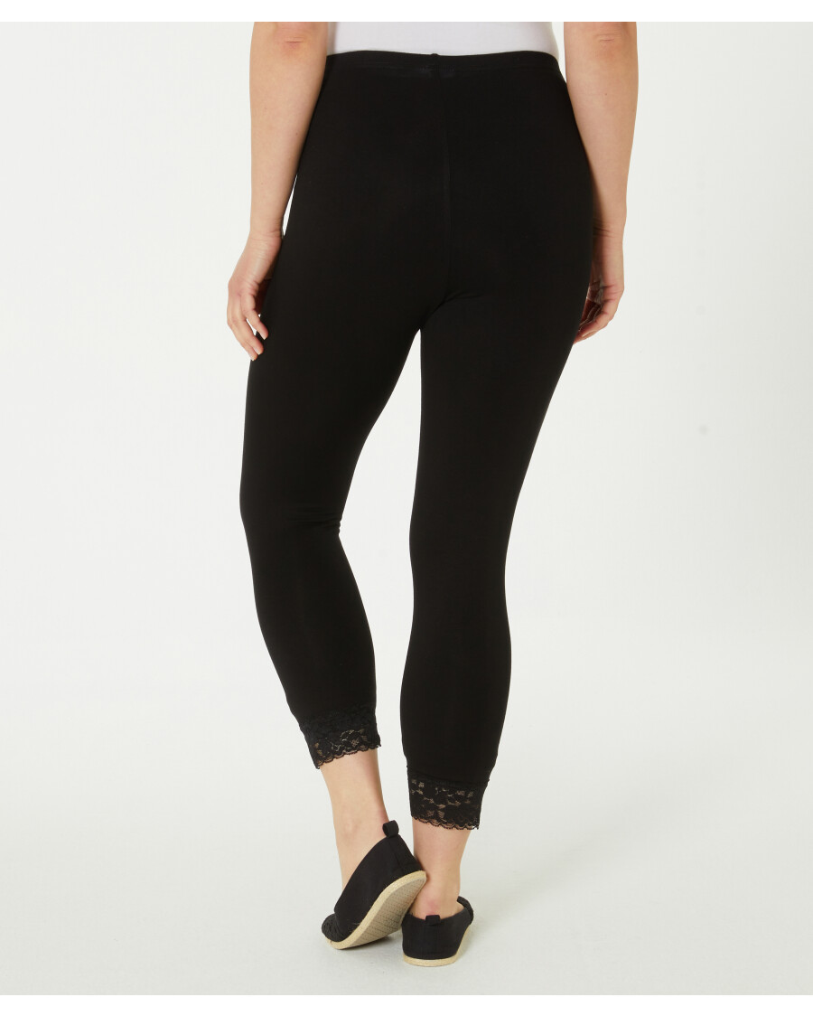 Schwarze Leggings