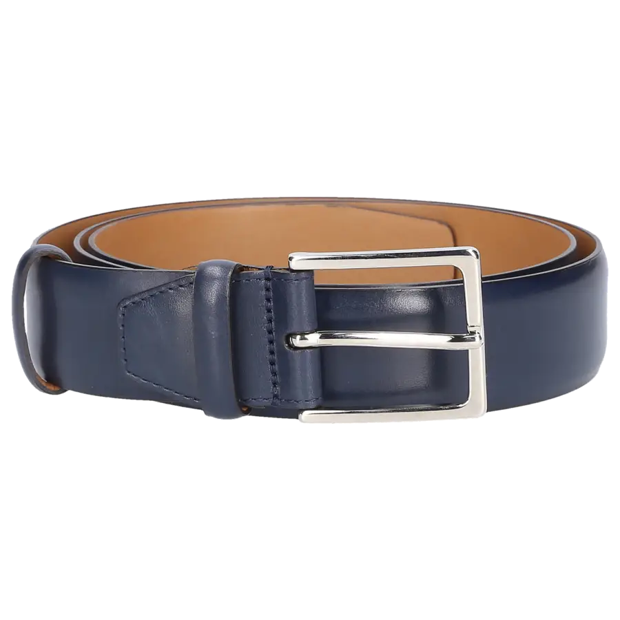 Budapester - Herrengürtel 11395 Leder - blau