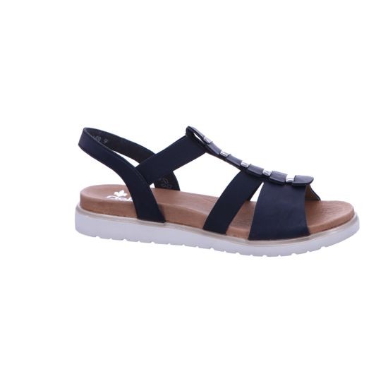 RIEKER Klassische Sandalen blau