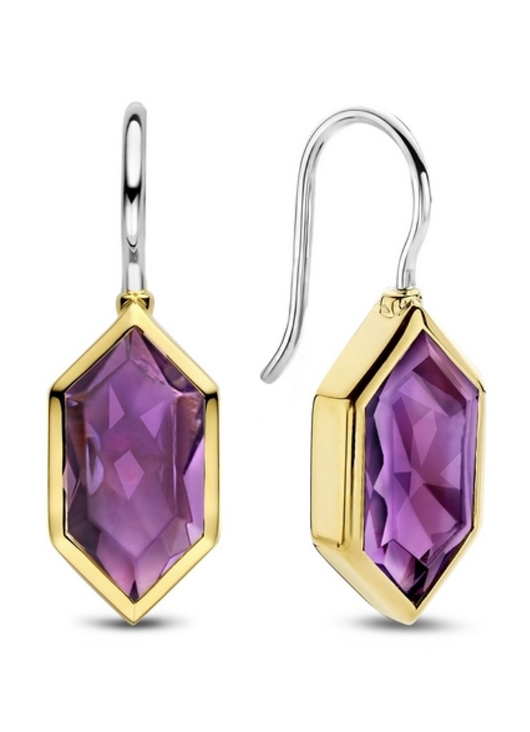 TI SENTO - Milano Earrings gold plated 7945PU_H