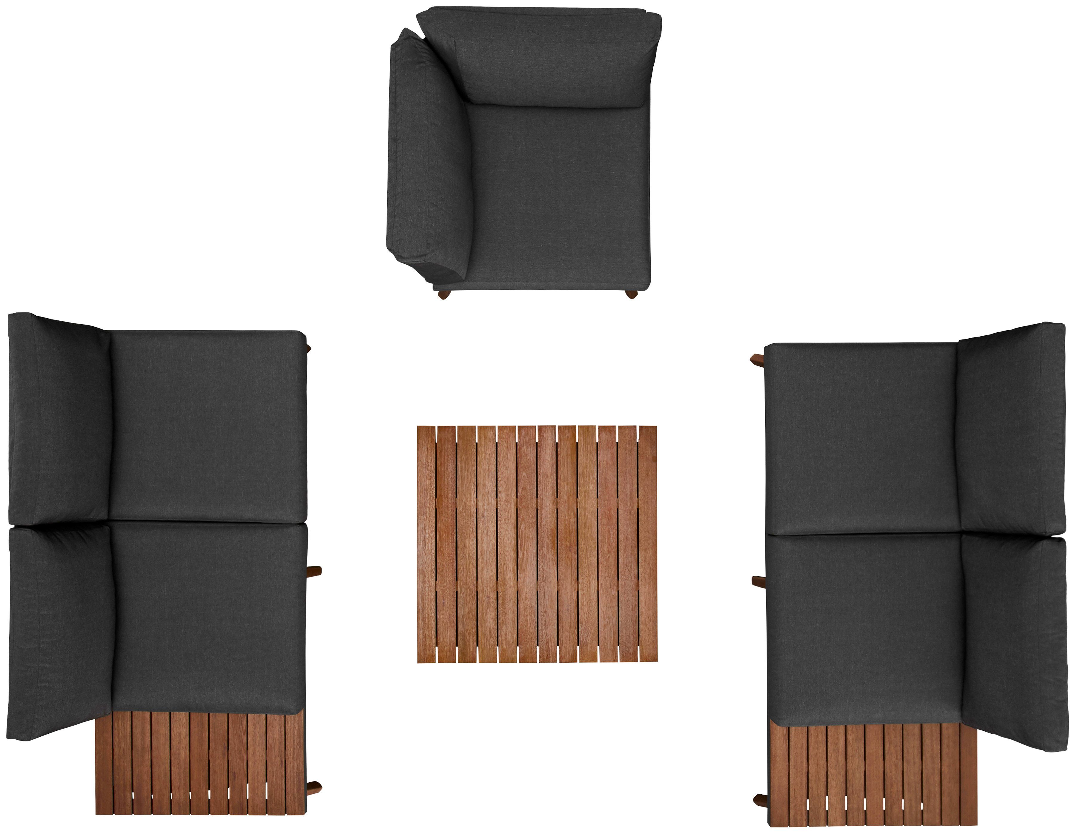 MERXX Gartenlounge-Set Athen, (15-tlg)