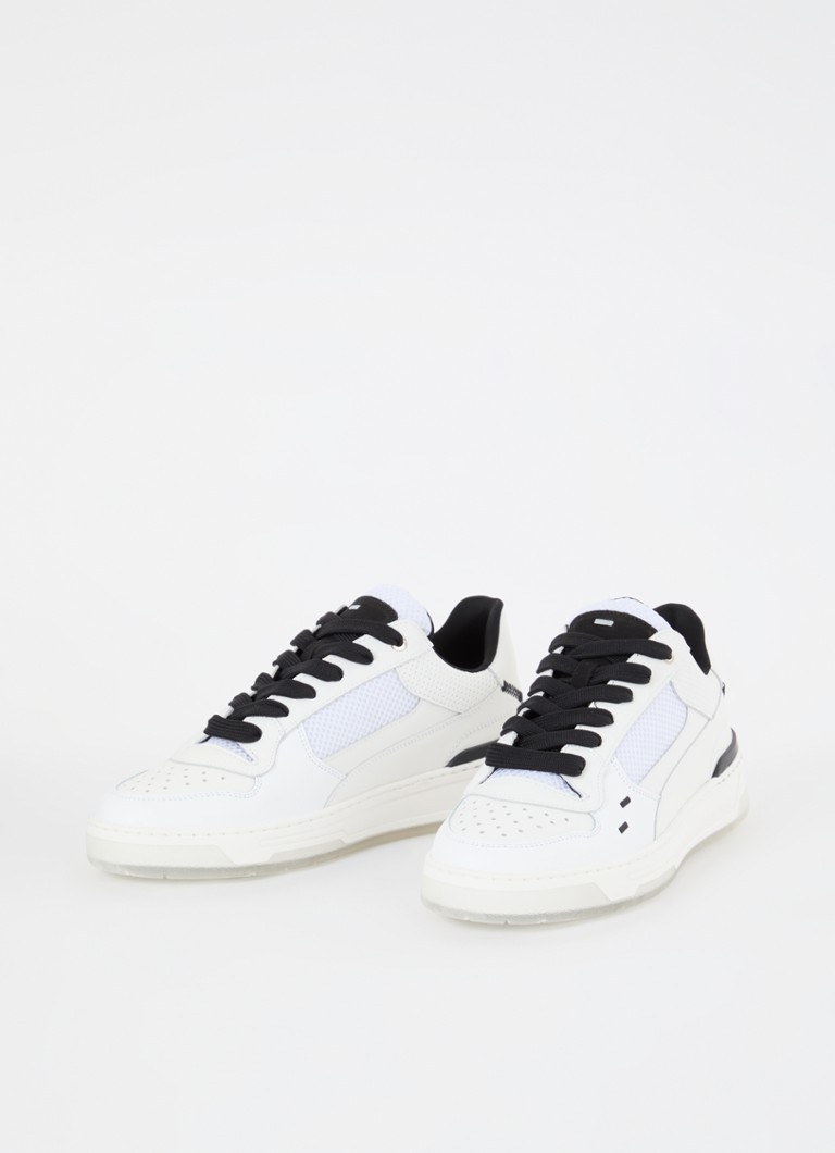 Buty sportowe Filling Pieces Cruiser Crumbs ze skóry z detalami z siateczki