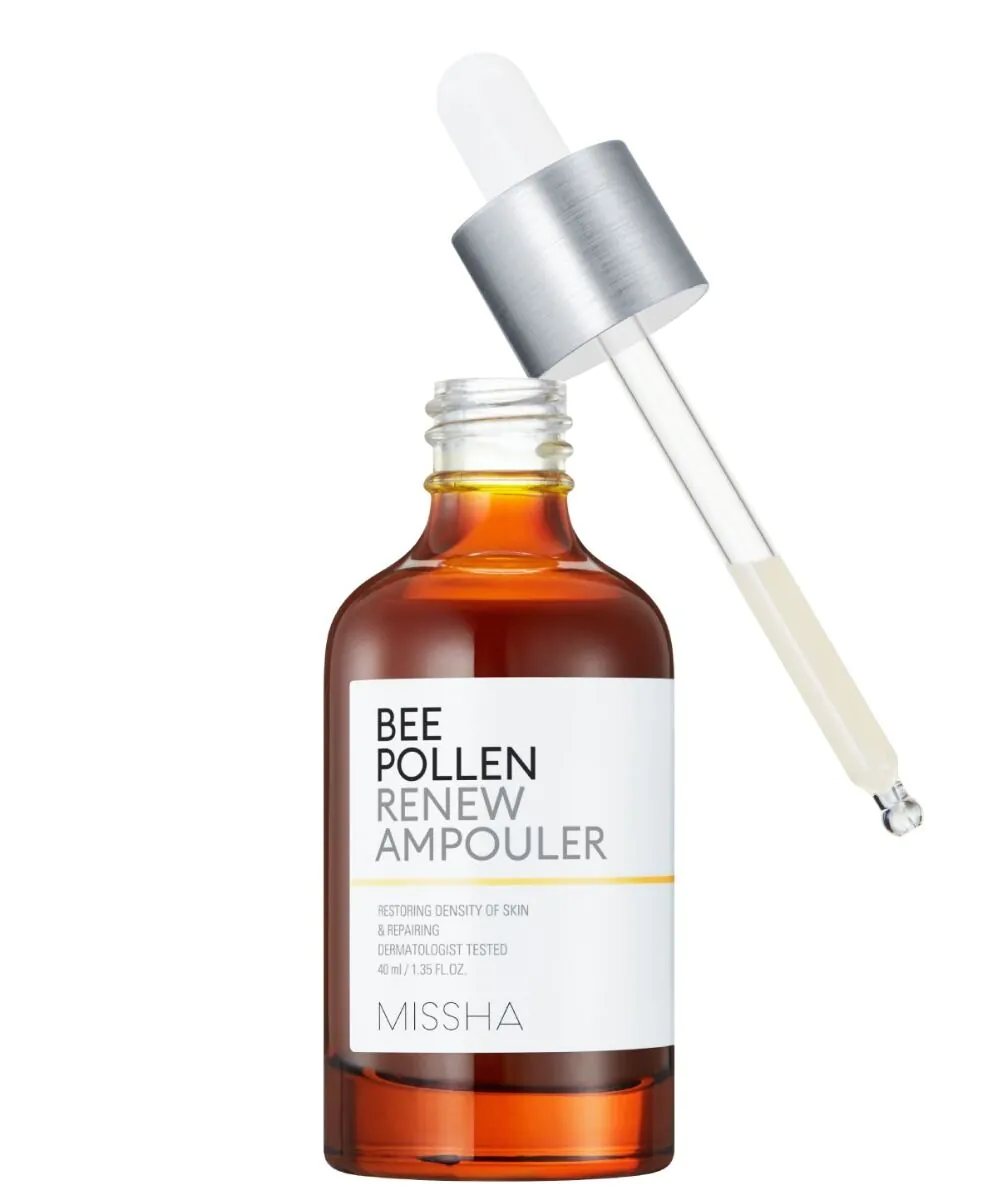 „Missha Bee Pollen Renew“ veido ampulė