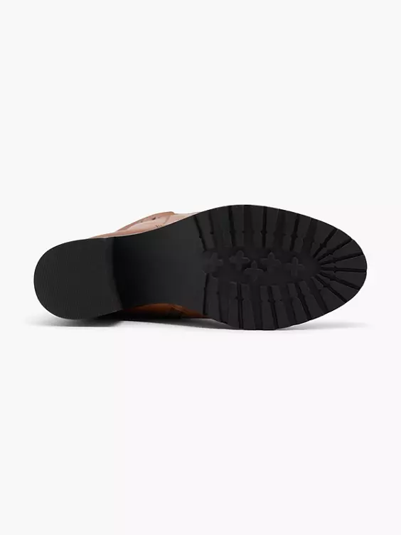 5th Avenue Leder Weitschaftstiefel