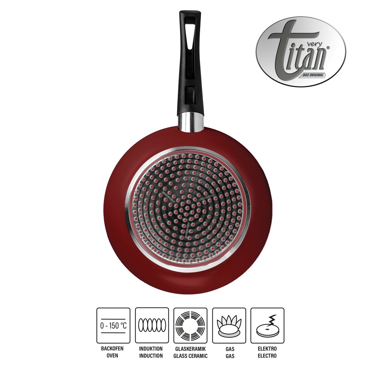 STONELINE® VERY TITAN® Pfannen-Set, 3-tlg., 20/24/28 cm