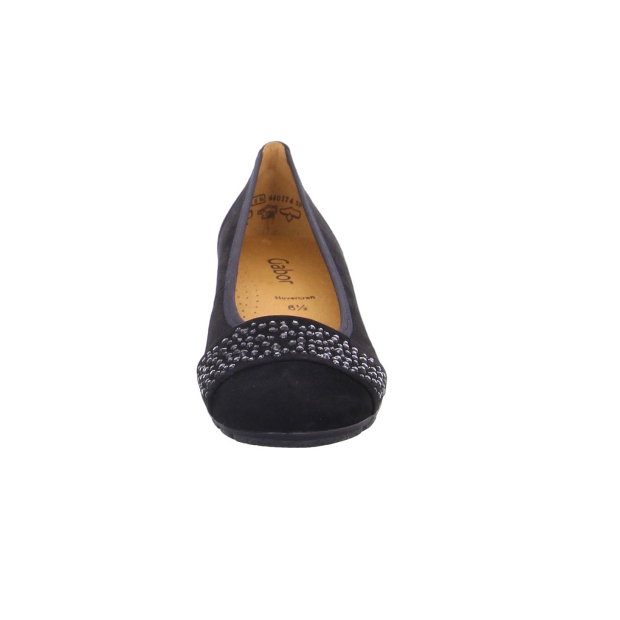GABOR Ballerinas schwarz Gabor Fashion Sportlicher Ballerina 24.1
