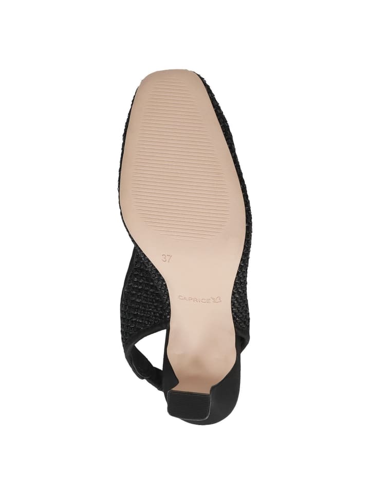 Caprice Slingpumps in BLACK COMB günstig kaufen