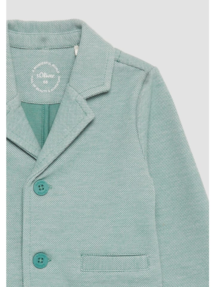 s.Oliver Indoor-Blazer langarm in Türkis günstig kaufen