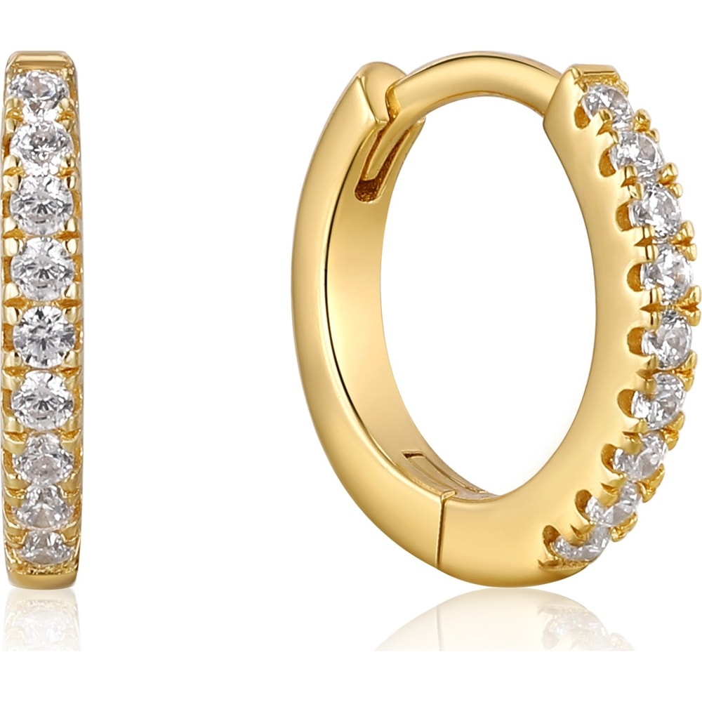 Ania Haie Créoles 925 Argent Boucles d'oreilles