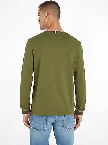 TOMMY HILFIGER Herren Langarmshirt MONOTYPE COLLEGIATE LS TEE