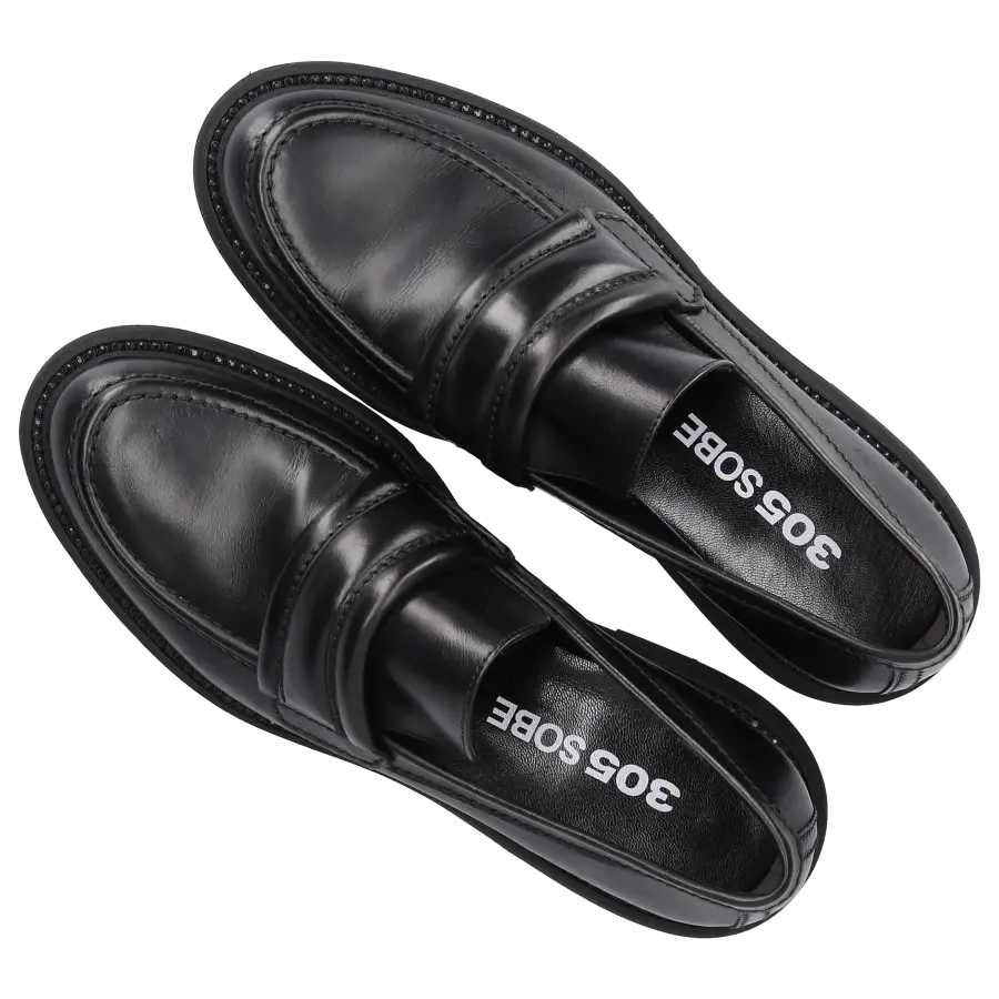 305 SOBE - Loafer FITCH Kalbsleder - schwarz