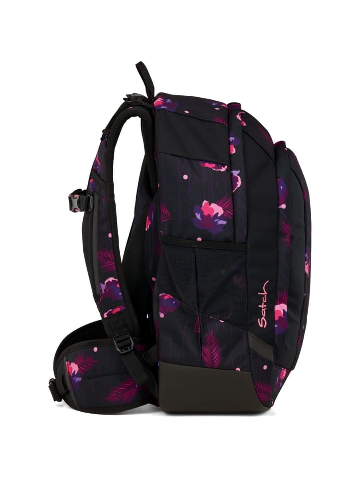 Satch Air Schulrucksack Mystic Nights 2025 in schwarz-lila günstig kaufen onesize