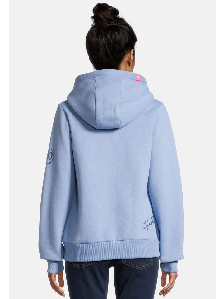 Salzhaut Sweatjacke Sööte Jacke in Ice Blue günstig kaufen