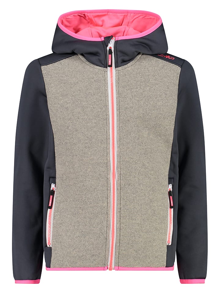 CMP Fleecejacke in Anthrazit günstig kaufen