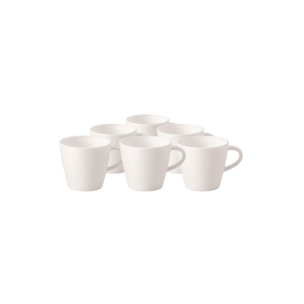 Villeroy & Boch Tasse à expresso 6 pièces Manufacture Rock blanc Tasse