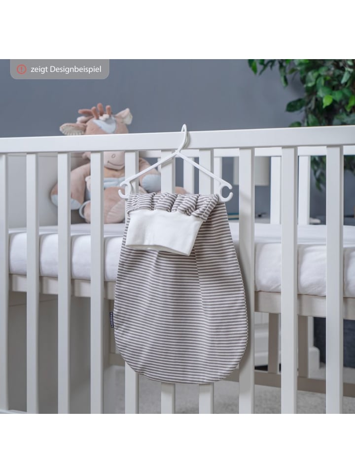 LaLoona Strampelsack Baby - Weiß-Taupe in weiss,beige günstig kaufen onesize