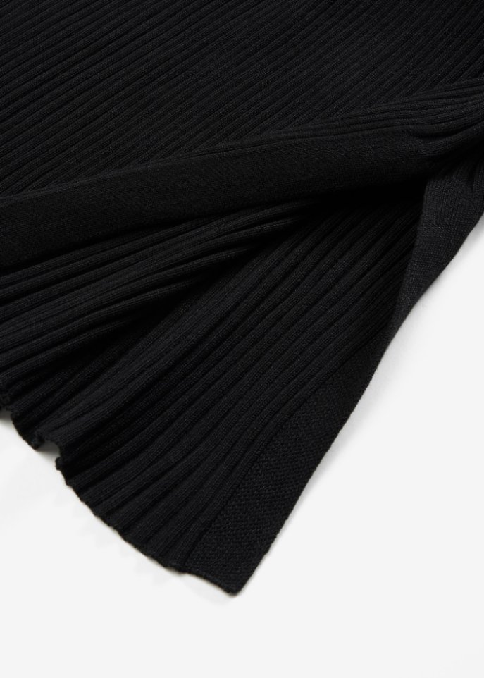 Ripp-Strickkleid