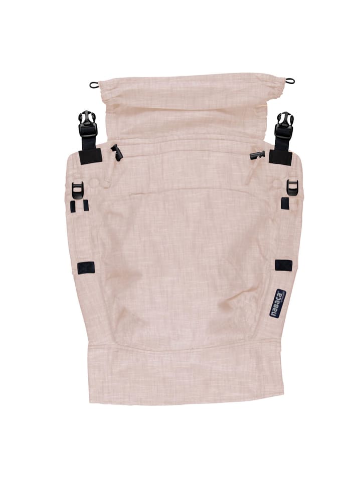 Hoppediz Tragezubehör Nabaca Zusatzpanel  Größe L in Popeline Denim sand günstig kaufen onesize