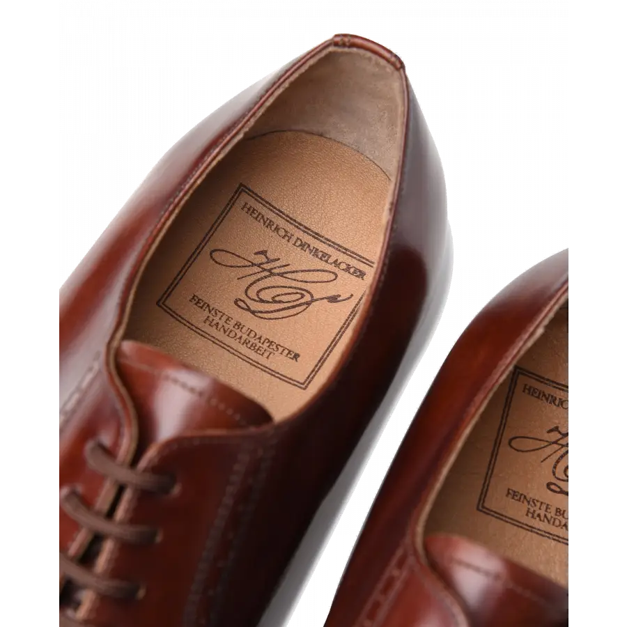 Heinrich Dinkelacker - Businessschuhe Derby MILANO PLAIN TC Toscana calf - braun
