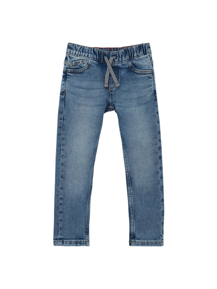 s.Oliver Jeans-Hose lang in Blau günstig kaufen