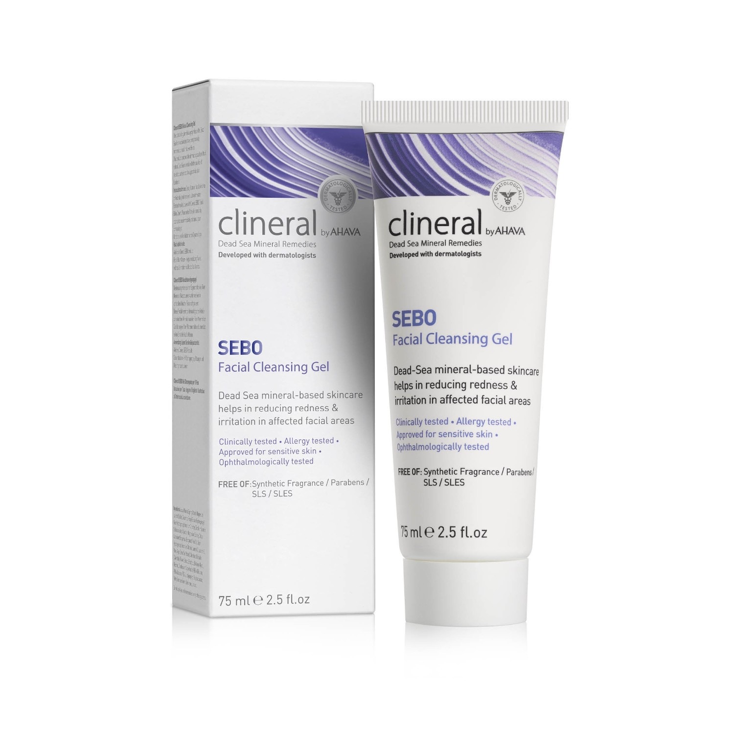 Żel oczyszczający do twarzy AHAVA Clineral SEBO 75 ml