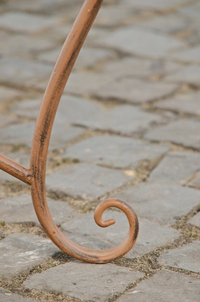 CLP Gartenbank 2-Sitzer Eisenbank Tara, romantische Metallbank