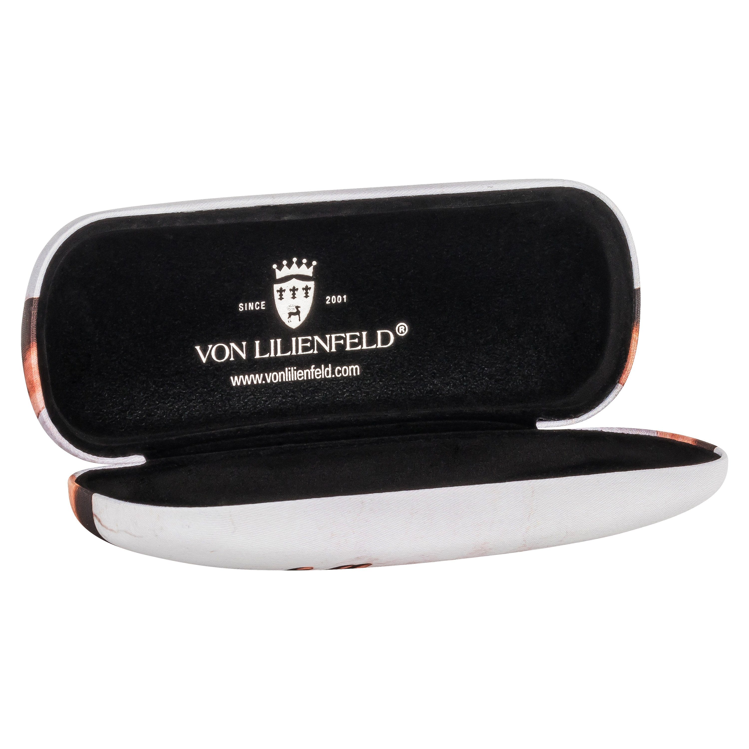 von Lilienfeld Brillenetui Brillenetui Michelangelo: Die Erschaffung Adams Kunst Brillenbox, stabiles mit Mikrofaser bezogenes Hardcase