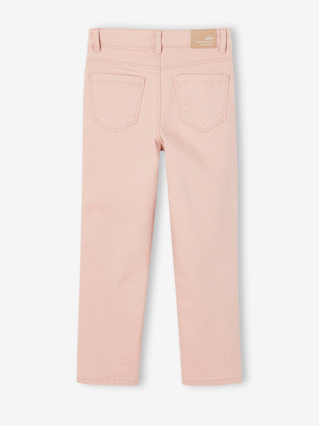 Pantalon Mom MorphologiK Tour de hanches MEDIUM fille pêche