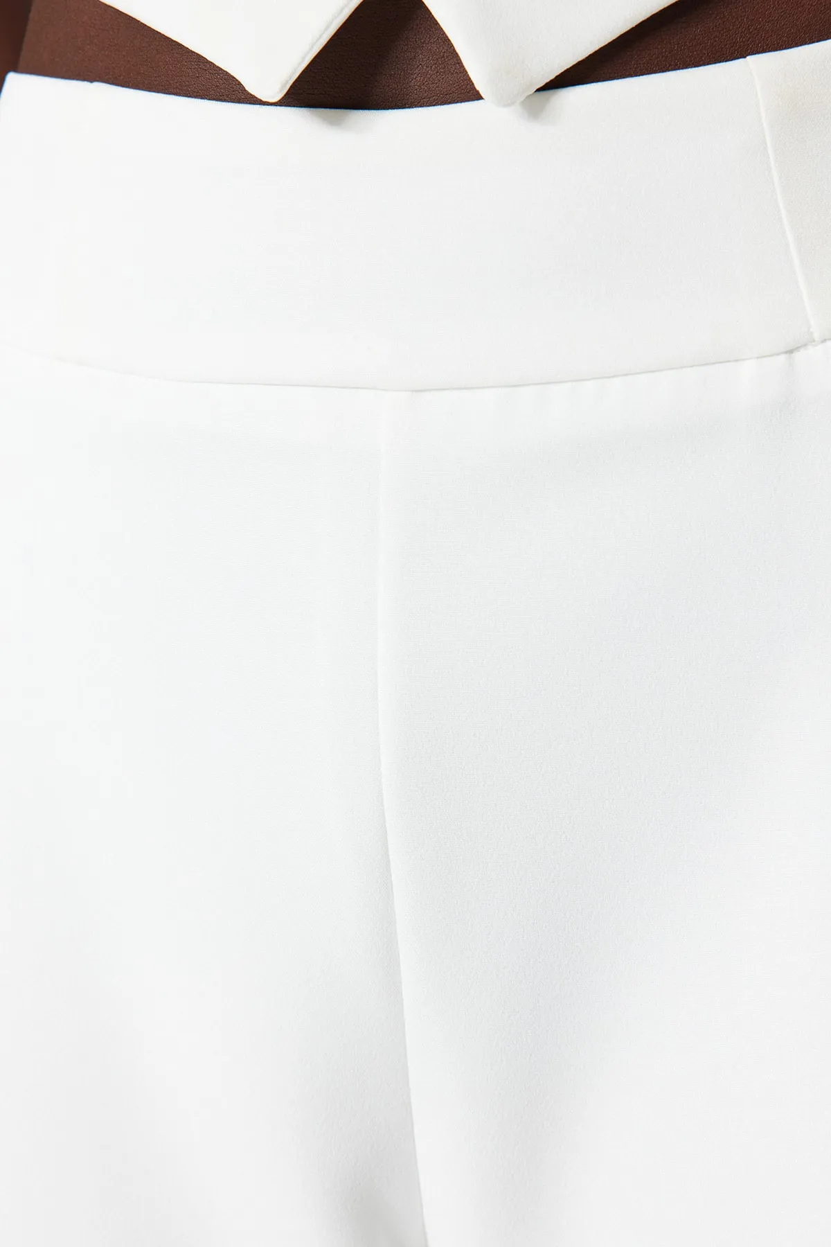 Trendyol Collection  Braut-Webhose in Ecru TPRSS23PL00023
