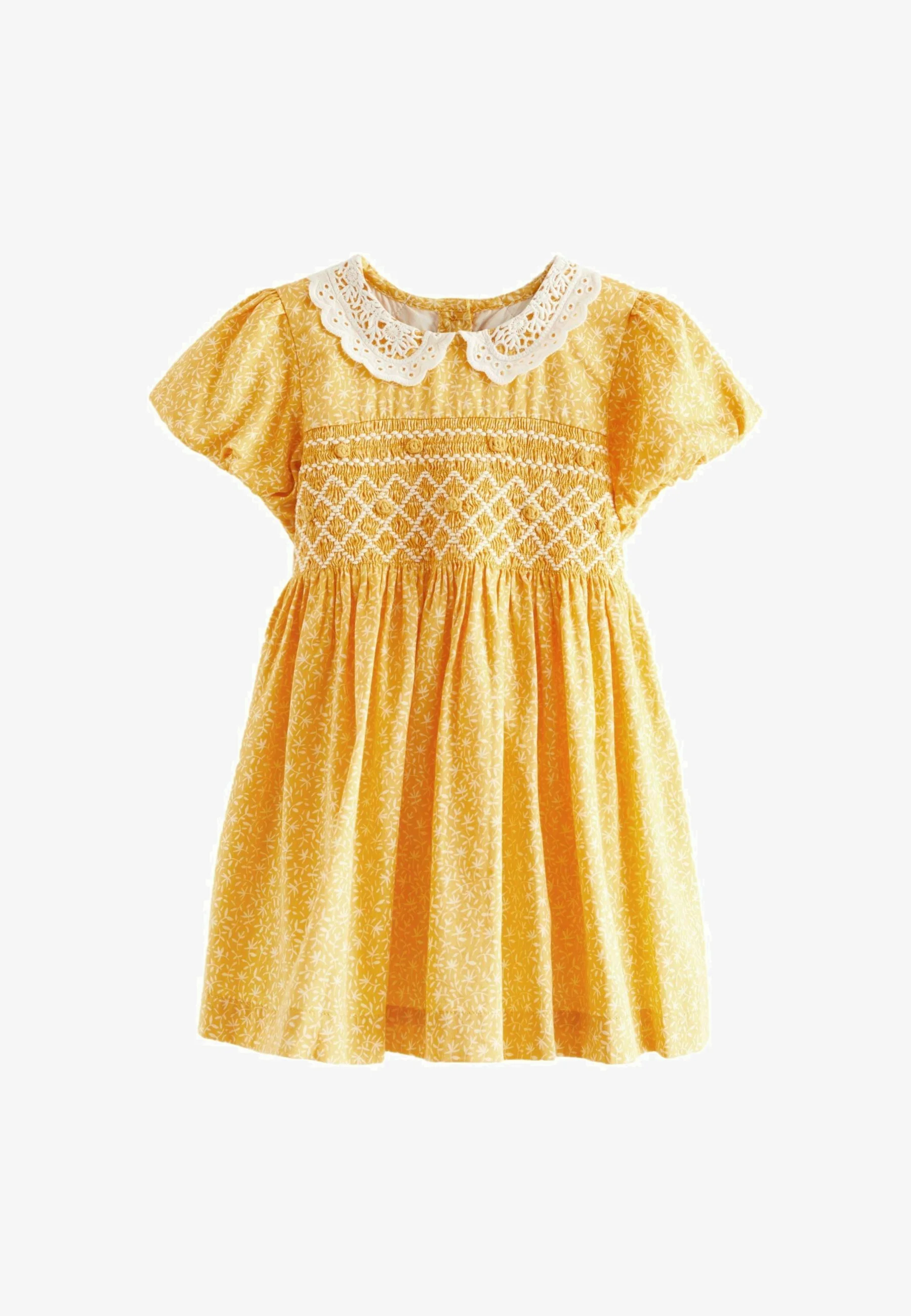 Siguiente Vestido de verano con corte regular fruncido