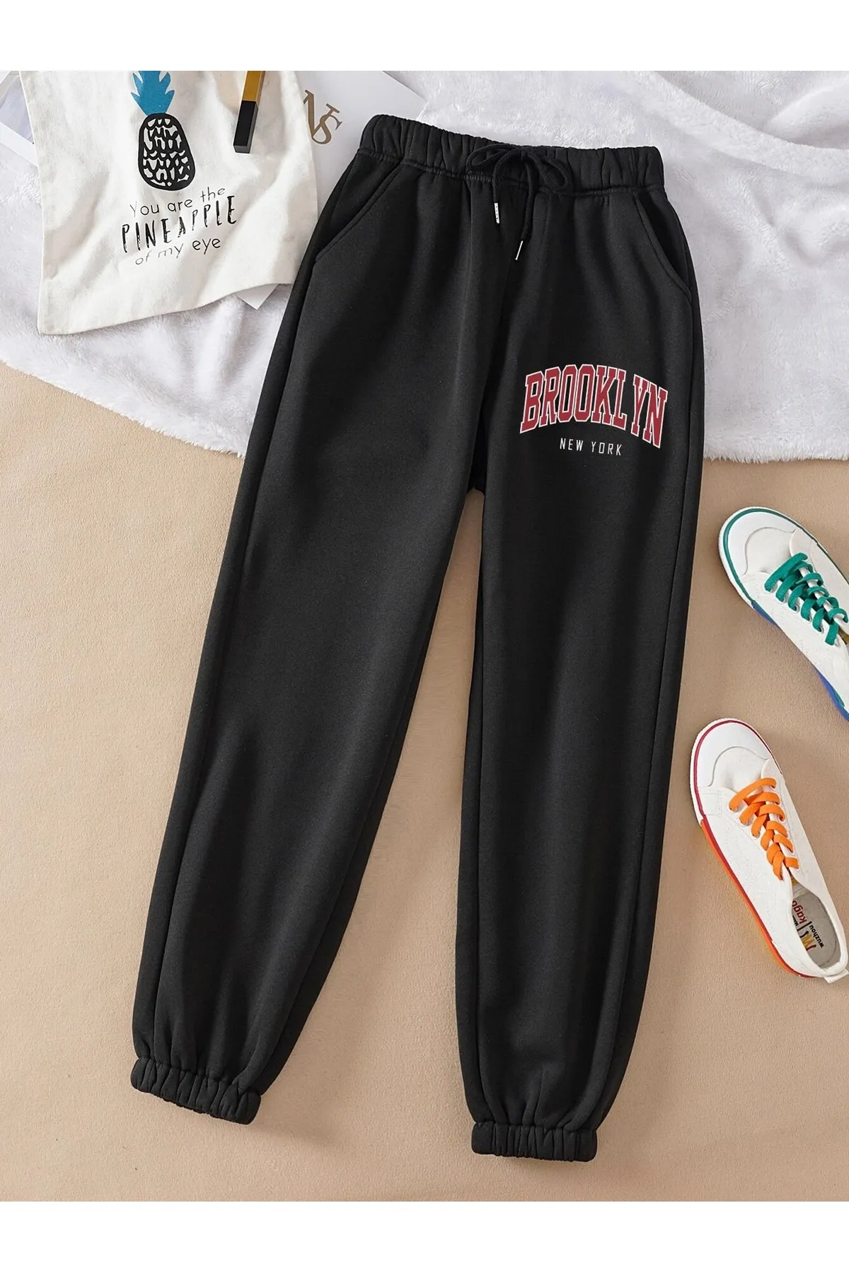 MOONBULL  Jogginghose - Schwarz - Slim