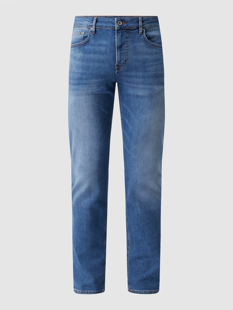 Modern Fit Jeans mit Stretch-Anteil Modell 'Mitch' in blau