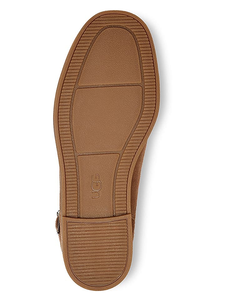 UGG Leder-Boots in Braun günstig kaufen 37