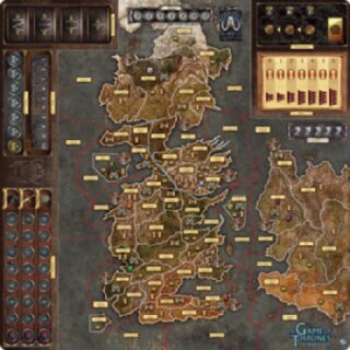 A Game of Thrones The Boardgame: Mother of Dragons Deluxe Gamemat (EN)