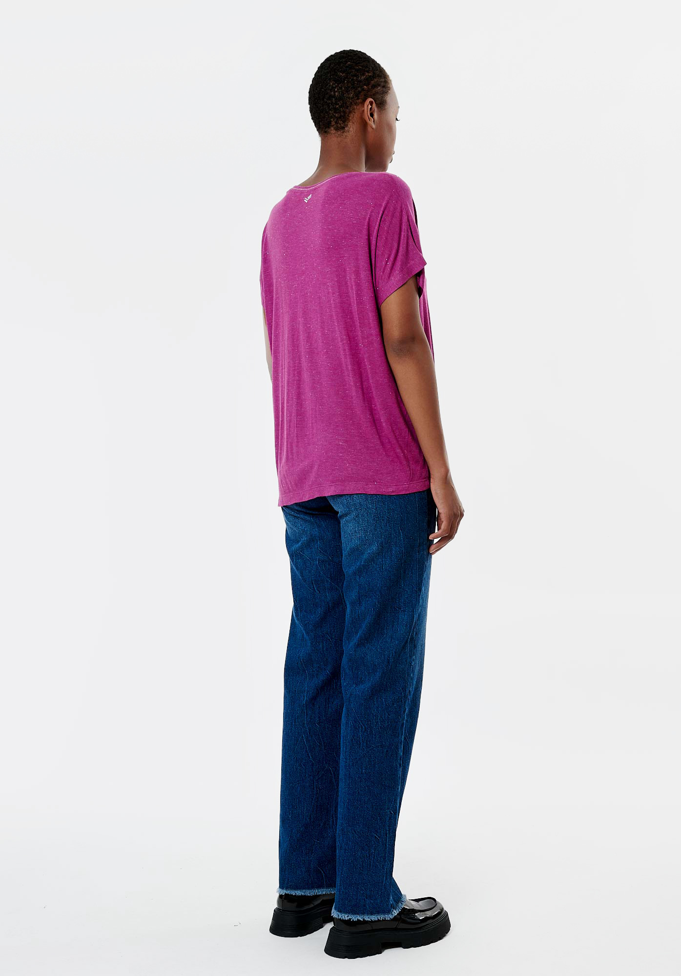 LADY   T-shirt violet femme
