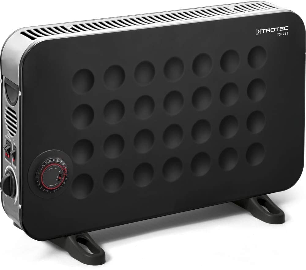 Trotec 1410000521 TCH 25 E Design-Convector Verwarming - Kleur Zwart