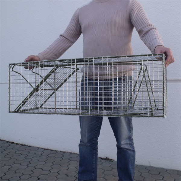 MAUK Tierfalle Lebendfalle (92x31x31cm)